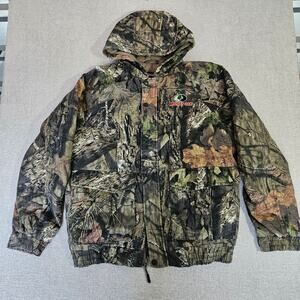 Mossy Oak Insulated Camo Jacket Mens M 38-40 Lined Hunting